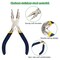 6 Step Jewelry Bail Making Pliers, AngleKai 3-10mm Wire Looping Forming Pliers Wire Wrapping Tools with Non-Slip Handle, Round Nose (1)